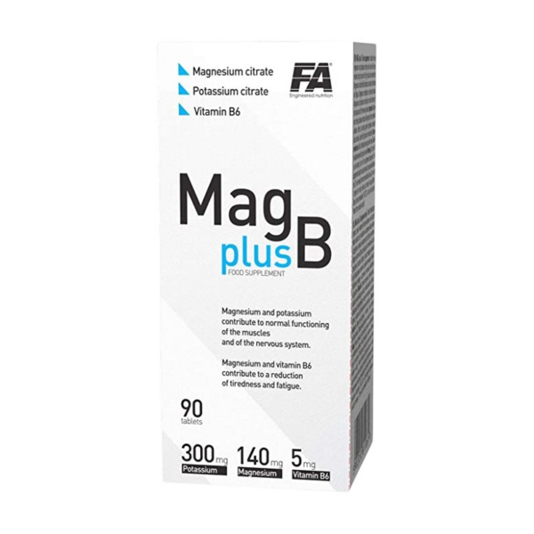 Mag plus B FA Nutrition - 90 Таблетки, 45 Дози Mag plus B FA Nutrition - 90 Таблетки, 45 Дози
