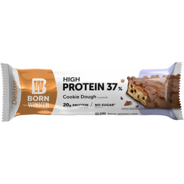 Deluxe 37% High Protein Bar Born Winner - 55 грама, 1 Доза Deluxe 37% High Protein Bar Born Winner - 55 грама, 1 Доза
