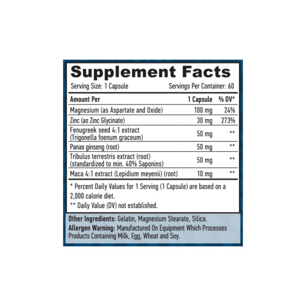 Testosterone Booster HAYA LABS - 60 Капсули снимка 1 - HealthMall Testosterone Booster HAYA LABS - 60 Капсули снимка 1 - HealthMall