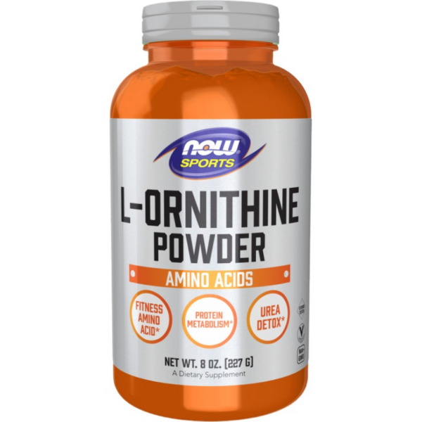 L-Ornithine Powder NOW Foods - 227 грама, 227 Дози L-Ornithine Powder NOW Foods - 227 грама, 227 Дози