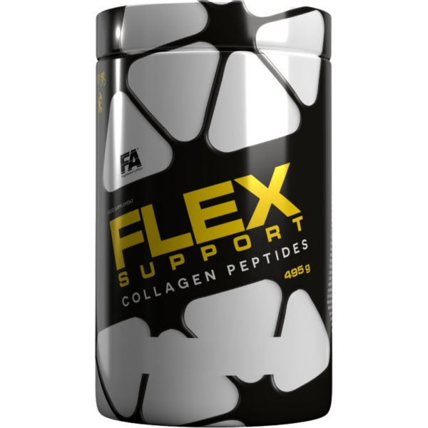 Flex Support | Hydrolyzed Collagen Peptides + Glucosamine, Chondroitin, MSM, Hyaluronic Acid FA Nutrition - 495 грама, 30 Дози Flex Support | Hydrolyzed Collagen Peptides + Glucosamine, Chondroitin, MSM, Hyaluronic Acid FA Nutrition - 495 грама, 30 Дози