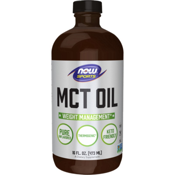 MCT Oil NOW Foods - 473 мл, 32 Дози MCT Oil NOW Foods - 473 мл, 32 Дози