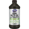 MCT Oil | 100% Certified Organic NOW Foods - 473 мл, 32 Дози MCT Oil | 100% Certified Organic NOW Foods - 473 мл, 32 Дози