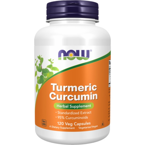 Turmeric Curcumin 665 mg NOW Foods - 120 капсули, 120 Дози Turmeric Curcumin 665 mg NOW Foods - 120 капсули, 120 Дози