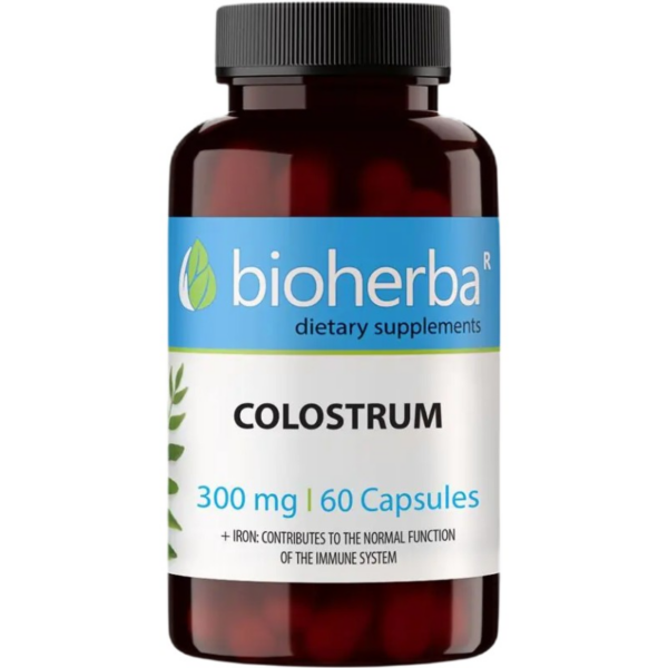Colostrum 300 mg Bioherba - 60 капсули Colostrum 300 mg Bioherba - 60 капсули