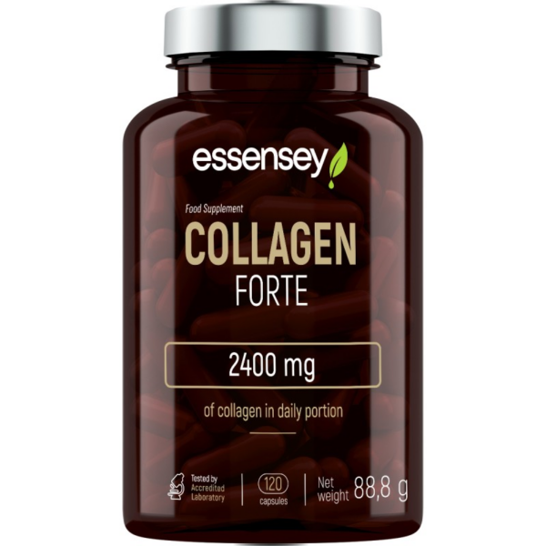 Collagen Forte 600 mg ESSENSEY - 120 капсули, 30 Дози Collagen Forte 600 mg ESSENSEY - 120 капсули, 30 Дози