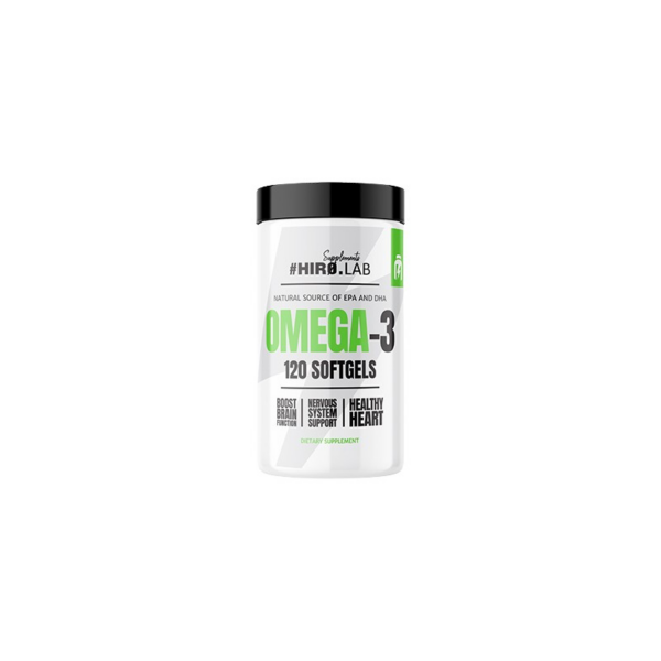 Omega-3 Fish Oil | 65% EPA + DHA Hero.Lab - 120 Гел капсули, 120 Дози Omega-3 Fish Oil | 65% EPA + DHA Hero.Lab - 120 Гел капсули, 120 Дози