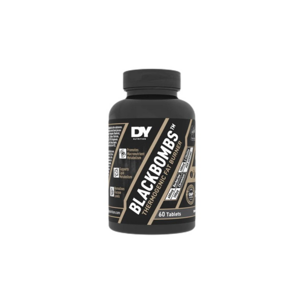 BlackBombs / Thermogenic Fat Burner Dorian Yates Nutrition - 60 Таблетки, 30 Дози BlackBombs / Thermogenic Fat Burner Dorian Yates Nutrition - 60 Таблетки, 30 Дози