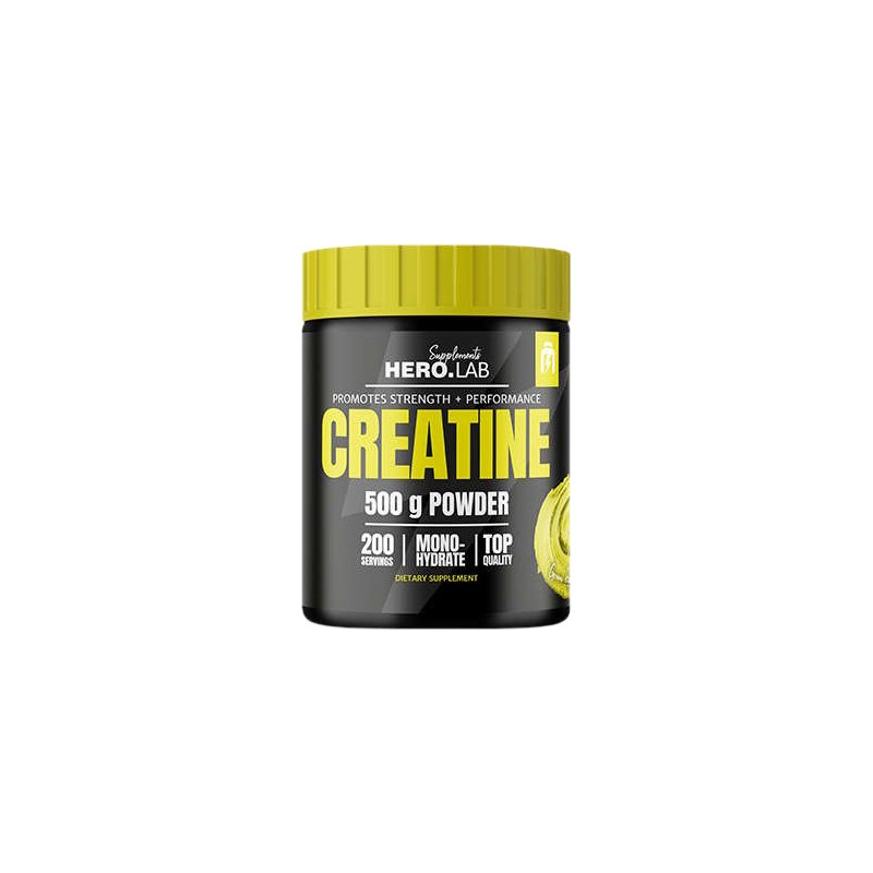 Creatine Monohydrate Powder Hero.Lab - 500 грама, 100 Дози ️ Супер Цена ...