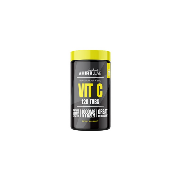 Vitamin C 1000 mg + Bioflavonoids | with Echinacea + Zinc Hero.Lab - 120 Таблетки, 120 Дози Vitamin C 1000 mg + Bioflavonoids | with Echinacea + Zinc Hero.Lab - 120 Таблетки, 120 Дози