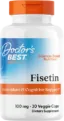 Fisetin 100 mg Doctor's Best - 30 капсули, 30 Дози Fisetin 100 mg Doctor's Best - 30 капсули, 30 Дози