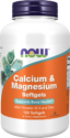 Calcium & Magnesium Softgels / with Vit D and Zinc NOW Foods - 120 Гел капсули, 120 Дози Calcium & Magnesium Softgels / with Vit D and Zinc NOW Foods - 120 Гел капсули, 120 Дози