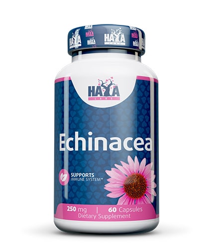 HAYA LABS Echinacea 250 mg / 60 Caps HAYA LABS Echinacea 250 mg / 60 Caps