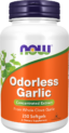 Odorless Garlic NOW Foods - 250 Гел капсули, 125 Дози Odorless Garlic NOW Foods - 250 Гел капсули, 125 Дози