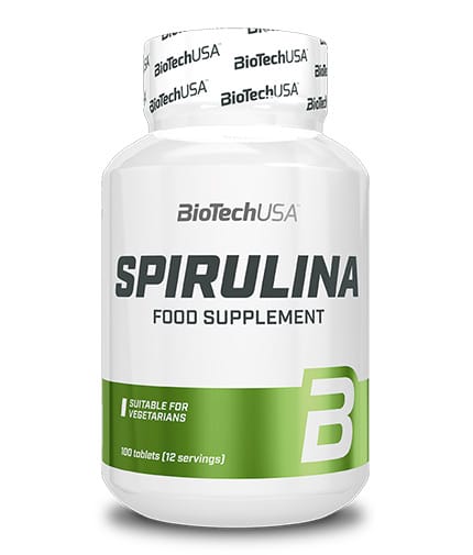 BIOTECH USA Spirulina 450mg. / 100 Tabs. BIOTECH USA Spirulina 450mg. / 100 Tabs.