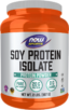 Soy Protein Isolate | Unflavored NOW Foods - 544 грама, 23 Дози Soy Protein Isolate | Unflavored NOW Foods - 544 грама, 23 Дози