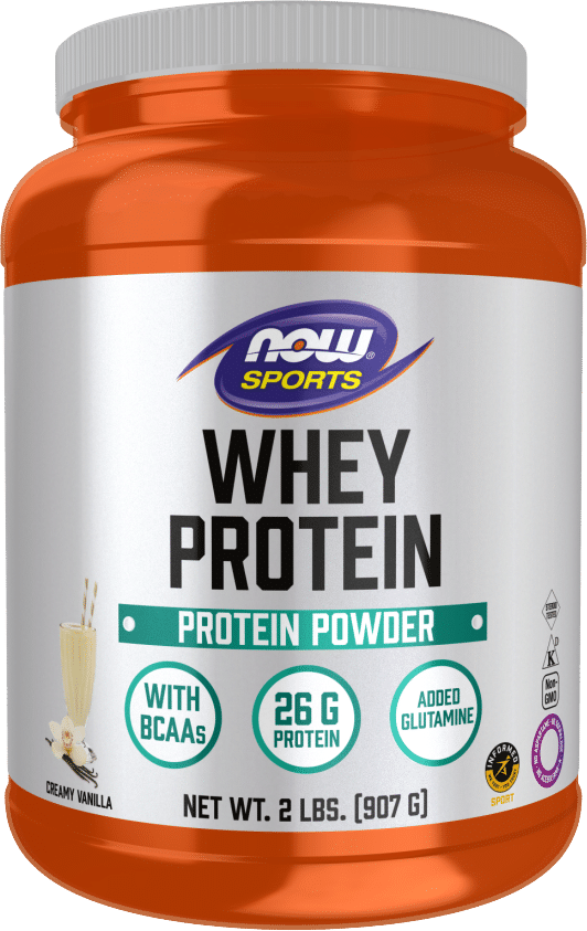 Whey Protein NOW Foods - 908 грама Whey Protein NOW Foods - 908 грама