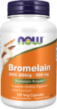 Bromelain 2400 GDU NOW Foods - 120 капсули, 120 Дози Bromelain 2400 GDU NOW Foods - 120 капсули, 120 Дози