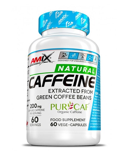 AMIX Natural Caffeine PurCaf® / 60 Vcaps AMIX Natural Caffeine PurCaf® / 60 Vcaps
