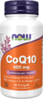 CoQ10 400 mg NOW Foods - 30 Гел капсули, 30 Дози CoQ10 400 mg NOW Foods - 30 Гел капсули, 30 Дози