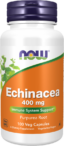 Echinacea 400 mg NOW Foods - 100 капсули, 50 Дози Echinacea 400 mg NOW Foods - 100 капсули, 50 Дози