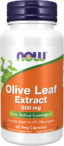 Olive Leaf Extract 500 mg NOW Foods - 60 капсули, 60 Дози Olive Leaf Extract 500 mg NOW Foods - 60 капсули, 60 Дози