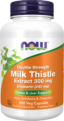 Milk Thistle - Silymarin Extract | Double Strength with Artichoke & Dandelion NOW Foods - 200 капсули, 200 Дози Milk Thistle - Silymarin Extract | Double Strength with Artichoke & Dandelion NOW Foods - 200 капсули, 200 Дози