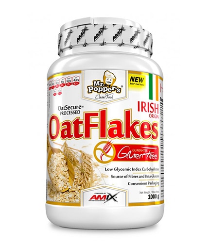 AMIX Mr.Popper´s Oat Flakes Gluten Free 1000g AMIX Mr.Popper´s Oat Flakes Gluten Free 1000g