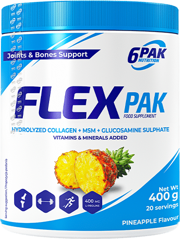 Flex Pak Powder | Collagen & Glucosamine, Chondroitin, MSM, Hyaluronic ...
