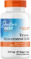 Trans-Resveratrol 200 mg | with ResVinol-25 Doctor's Best - 60 капсули, 60 Дози Trans-Resveratrol 200 mg | with ResVinol-25 Doctor's Best - 60 капсули, 60 Дози
