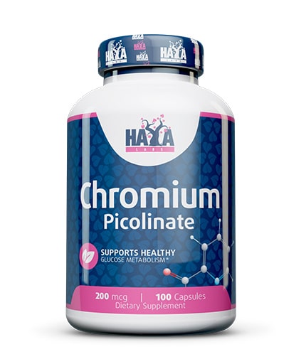 HAYA LABS Chromium Picolinate 200 mcg / 100 Caps HAYA LABS Chromium Picolinate 200 mcg / 100 Caps
