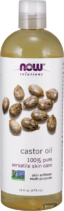 Castor Oil | 100% Pure Versatile Skin Care NOW Foods - 473 мл Castor Oil | 100% Pure Versatile Skin Care NOW Foods - 473 мл