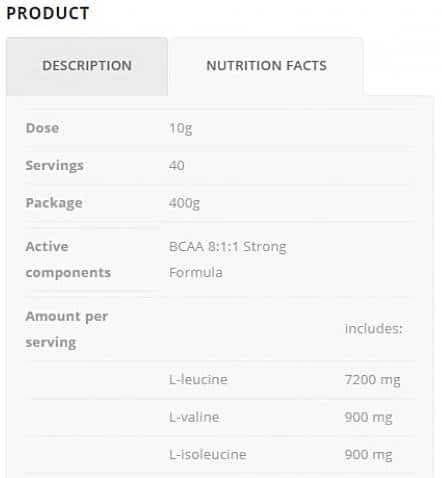 BCAA 8:1:1 Strong Formula AllNutrition - 400 грама, 40 Дози снимка 1 - HealthMall BCAA 8:1:1 Strong Formula AllNutrition - 400 грама, 40 Дози снимка 1 - HealthMall