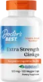 BEST Extra Strength Ginkgo 120 mg Doctor's Best - 120 капсули, 120 Дози BEST Extra Strength Ginkgo 120 mg Doctor's Best - 120 капсули, 120 Дози