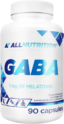 Gaba 750 mg | with Melatonin 1 mg AllNutrition - 90 капсули, 90 Дози Gaba 750 mg | with Melatonin 1 mg AllNutrition - 90 капсули, 90 Дози