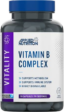 Vitamin-B Complex Vitality Applied Nutrition - 90 капсули, 90 Дози Vitamin-B Complex Vitality Applied Nutrition - 90 капсули, 90 Дози