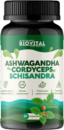 Ashwagandha, Cordyceps, Schizandra Biovital - 60 капсули, 60 Дози Ashwagandha, Cordyceps, Schizandra Biovital - 60 капсули, 60 Дози