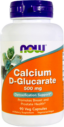 Calcium D-Glucarate 500 mg NOW Foods - 90 капсули, 90 Дози Calcium D-Glucarate 500 mg NOW Foods - 90 капсули, 90 Дози