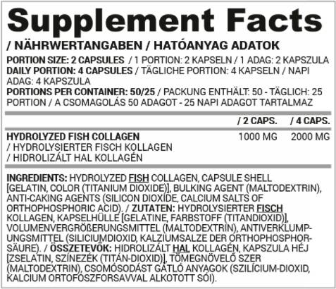 Hydrolyzed Fish Collagen 500 mg | Dedicated to Women Nutriversum - 100 капсули, 50 Дози снимка 1 - HealthMall Hydrolyzed Fish Collagen 500 mg | Dedicated to Women Nutriversum - 100 капсули, 50 Дози снимка 1 - HealthMall