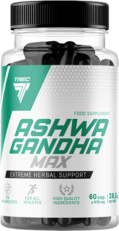 Ashwagandha Max 335 mg Trec Nutrition - 60 капсули, 60 Дози Ashwagandha Max 335 mg Trec Nutrition - 60 капсули, 60 Дози