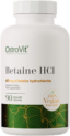 Betaine HCl 650 mg OstroVit - 90 капсули, 90 Дози Betaine HCl 650 mg OstroVit - 90 капсули, 90 Дози