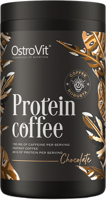 Protein Coffee | Protein with Caffeine OstroVit - 360 грама, 12 Дози Protein Coffee | Protein with Caffeine OstroVit - 360 грама, 12 Дози