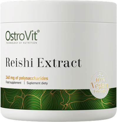 Reishi Extract Powder OstroVit - 50 грама, 83 Дози Reishi Extract Powder OstroVit - 50 грама, 83 Дози