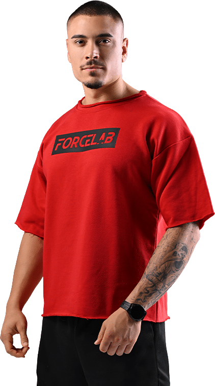 T-Shirt Forcelab - Red Forcelab - T-Shirt Forcelab - Red Forcelab -