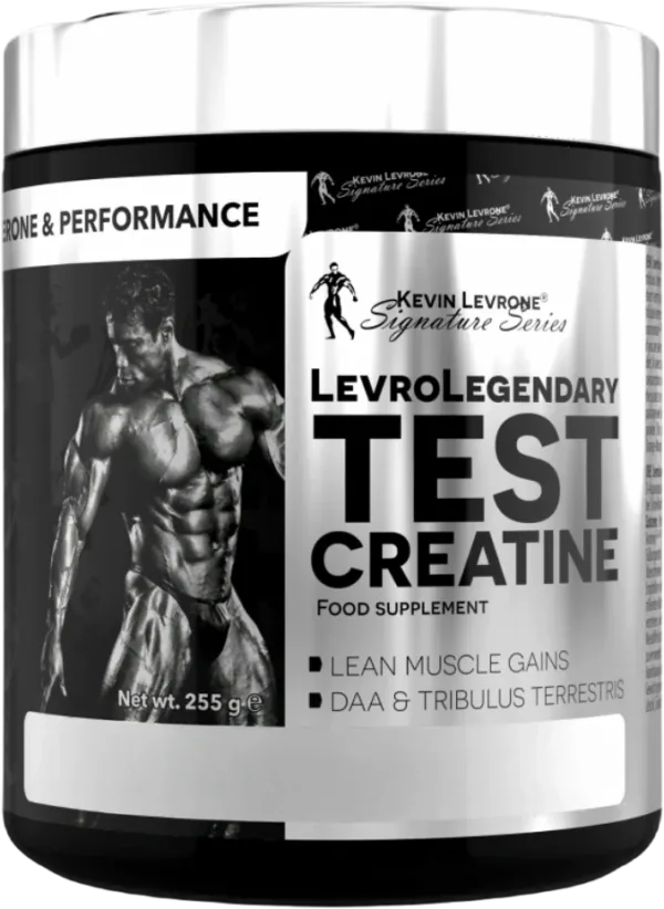 LevroLegendary Test Creatine | with DAA & Tribulus Kevin Levrone - 255 грама, 30 Дози LevroLegendary Test Creatine | with DAA & Tribulus Kevin Levrone - 255 грама, 30 Дози