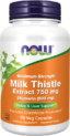 Milk Thistle Extract 750 mg NOW Foods - 90 капсули, 90 Дози Milk Thistle Extract 750 mg NOW Foods - 90 капсули, 90 Дози
