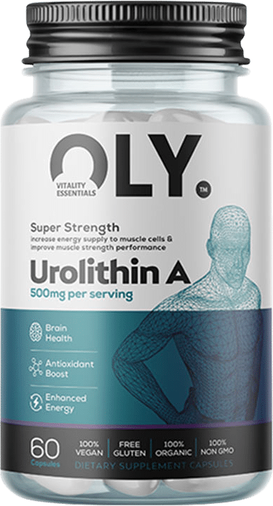 Urolithin A 500 mg Oly. - 60 капсули, 60 Дози Urolithin A 500 mg Oly. - 60 капсули, 60 Дози