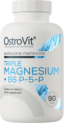 Triple Magnesium + B6 P-5-P OstroVit - 90 капсули, 30 Дози Triple Magnesium + B6 P-5-P OstroVit - 90 капсули, 30 Дози