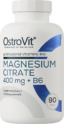 Magnesium Citrate 400 mg + B6 OstroVit - 90 Таблетки, 90 Дози Magnesium Citrate 400 mg + B6 OstroVit - 90 Таблетки, 90 Дози