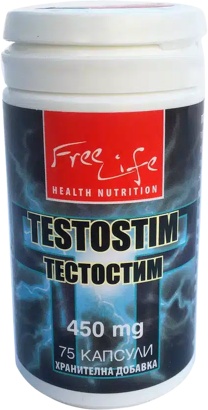 TestoStim FreeLife - 75 капсули, 75 Дози TestoStim FreeLife - 75 капсули, 75 Дози